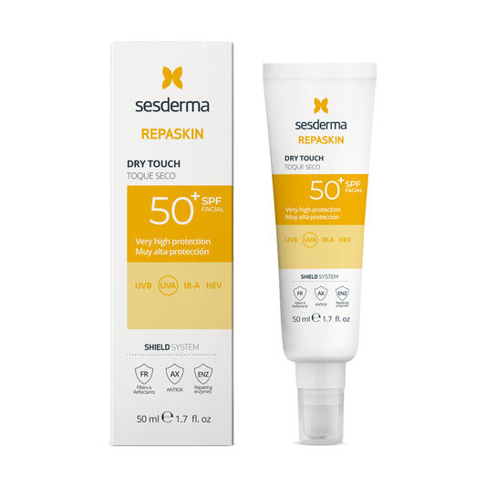 PROTECTOR SOLAR REPASKIN DRY TOUCH 50SPF 50ML - SESDERMA - Adrissa Beauty - 