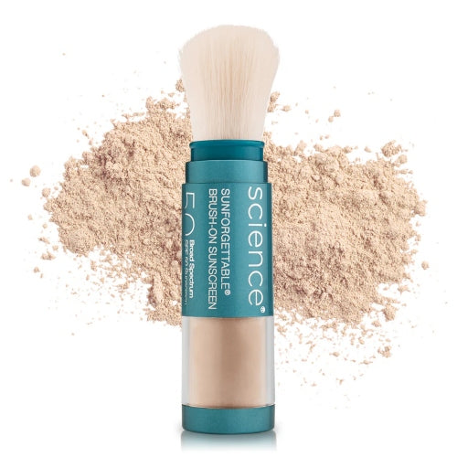 PROTECTOR SOLAR SUNFORGETTABLE BRUSH ON MEDIUM - COLORESCIENCE - Adrissa Beauty - 
