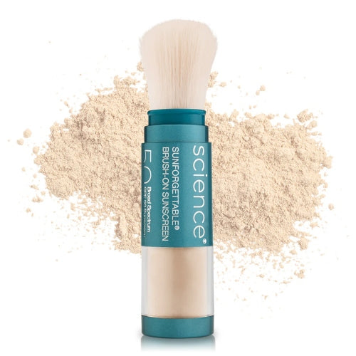 PROTECTOR SOLAR SUNFORGETTABLE BRUSH ON TAN - COLORESCIENCE - Adrissa Beauty - Cuidado de la piel