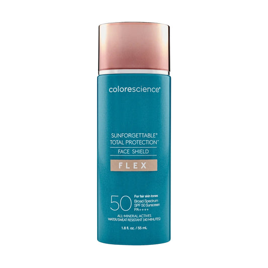 PROTECTOR SOLAR SUNFORGETTABLE FLEX SPF50 FAIR - COLORESCIENCE - Adrissa Beauty - Cuidado de la piel