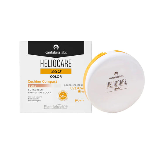 PROTECTOR SOLAR COMPACTO 360 OIL FREE WATERPROOF BEIGE SPF50