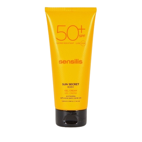 PROTECTOR SOLAR PARA CUERPO GEL CREMA 50SPF 200ML - SENSILIS - Adrissa Beauty - 