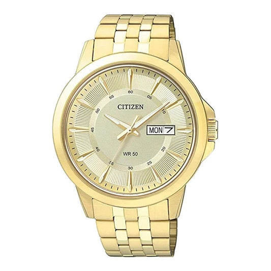 RELOJ CADENA DORADO PANTALLA DORADO - CITIZEN - Adrissa Beauty - 