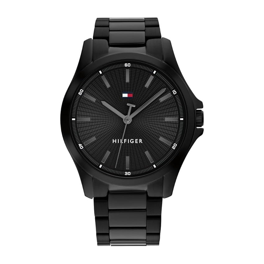 RELOJ CADENA NEGRO PANTALLA NEGRO - TOMMY HILFIGER - Adrissa Beauty - 