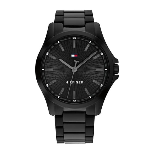 RELOJ CADENA NEGRO PANTALLA NEGRO - TOMMY HILFIGER - Adrissa Beauty - 