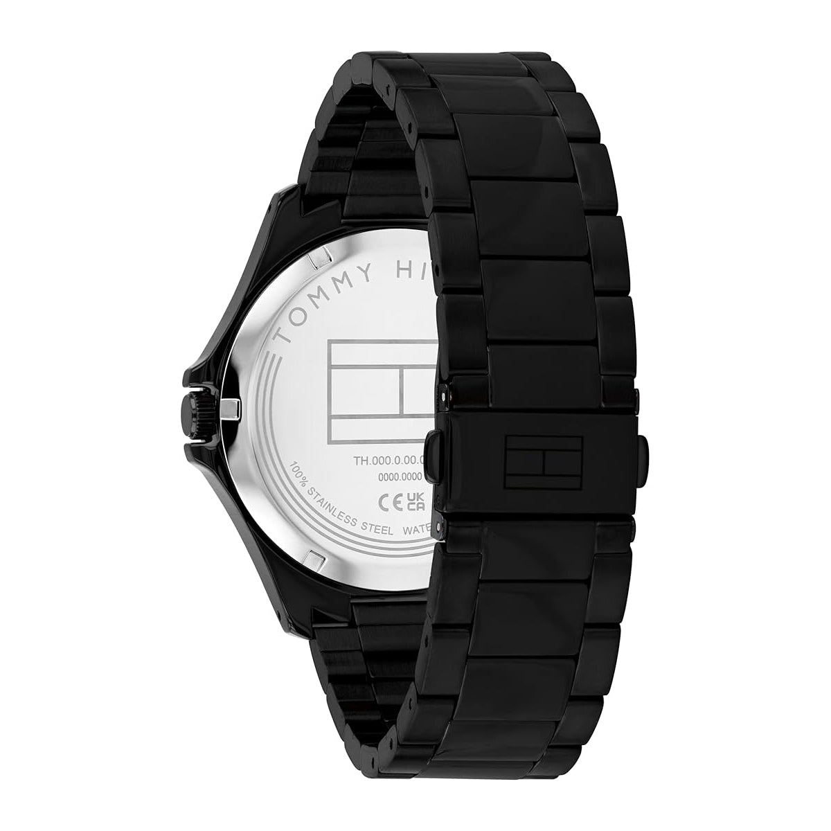 RELOJ CADENA NEGRO PANTALLA NEGRO - TOMMY HILFIGER - Adrissa Beauty - 