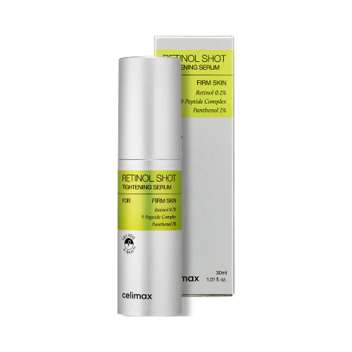 RETINOL 0.1% SHOT TIGHTENING SERUM 30ML - CELIMAX - Adrissa Beauty - Cuidado de la piel