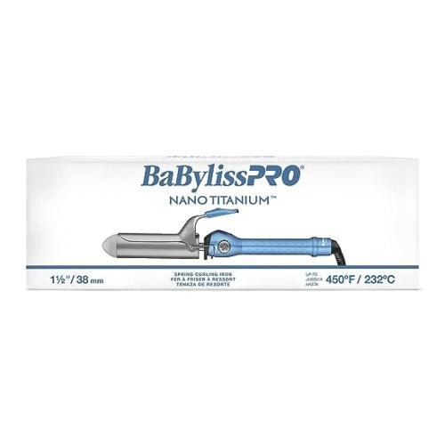 RIZADORA 1 Y 1/2" NANO TITANIUM - BABYLISS - Adrissa Beauty - 