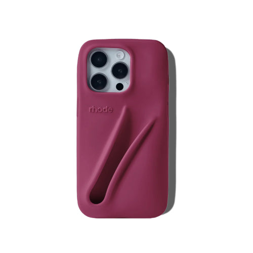 FORRO LIP CASE IPHONE 13 PRO MAX RASPBERRY JELLY - RHODE - Adrissa Beauty - Forro para celulares
