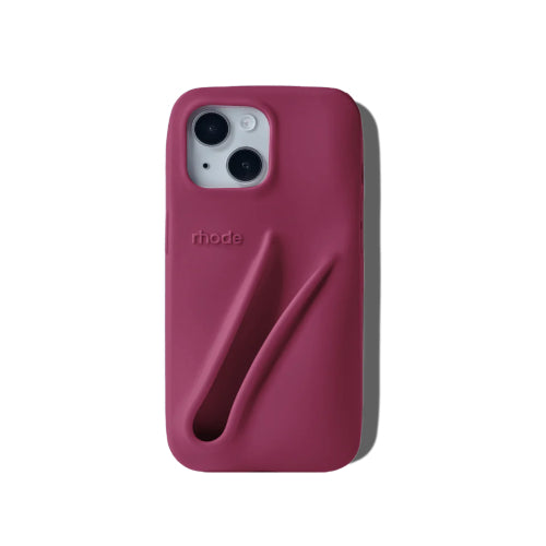 FORRO LIP CASE IPHONE 15 PRO MAX RASPBERRY JELLY - RHODE - Adrissa Beauty - Forro para celulares
