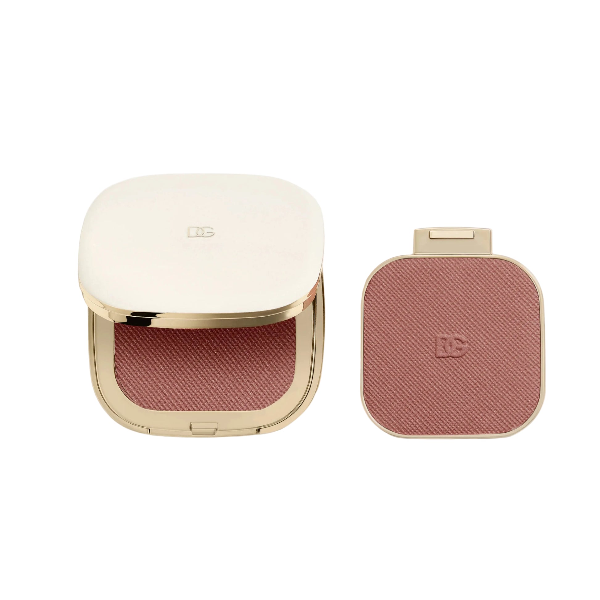 RUBOR CHEEKS AND EYES MATCH 01 BLISSFUL MAUVE - DOLCE GABBANA - Adrissa Beauty - Maquillaje