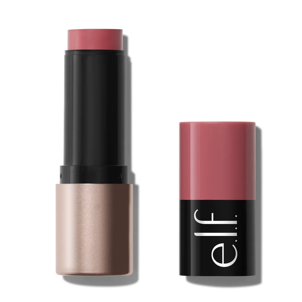 RUBOR EN BARRA SOFT GLAM BLUSH MUTED MAUVE - ELF - Adrissa Beauty - maquiilaje