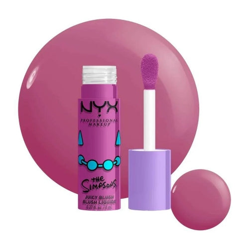 RUBOR LIQUIDO THE SIMPSONS LAVENDER SASS - NYX - Adrissa Beauty - Maquillaje