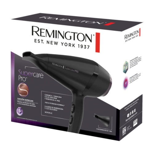 SECADOR SUPERCARE PRO 1900W - REMINGTON - Adrissa Beauty - 