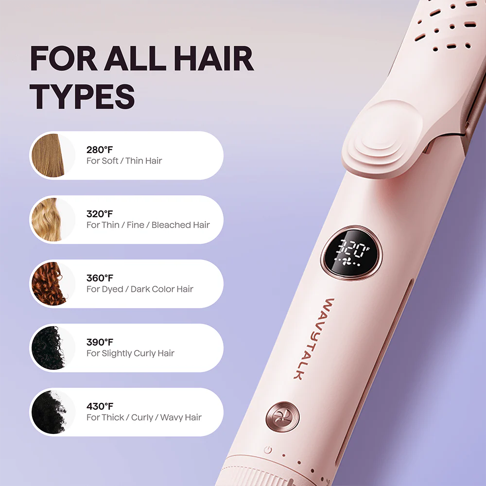 SECADOR WHIRLWIND CURL ROSA - WAVYTALK - Adrissa Beauty - Electrónica