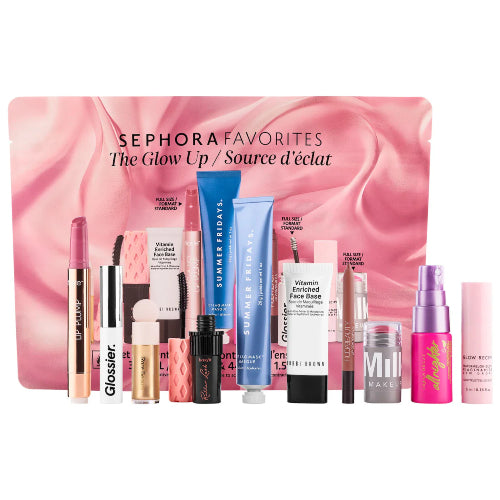SEPHORA FAVORITES THE GLOW UP KIT 10PZAS - SEPHORA - Adrissa Beauty - maquiilaje