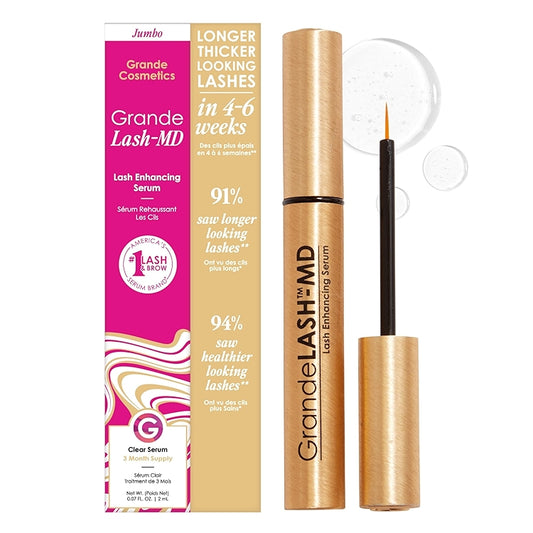 SERUM PESTAÑAS GRANDE LASH MD JUMBO 4ML - GRANDE COSMETICS - Adrissa Beauty - 