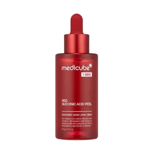 SERUM RED ACNE SUCCINIC ACID PEEL 40GR - MEDICUBE - Adrissa Beauty - Cuidado de la piel