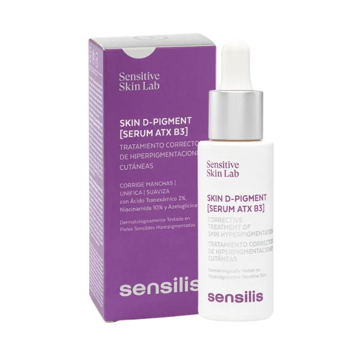 SERUM SKIN D PIGMENT ATX B3 HIPERPIGMENTACION 30ML - SENSILIS - Adrissa Beauty - Cuidado de la piel