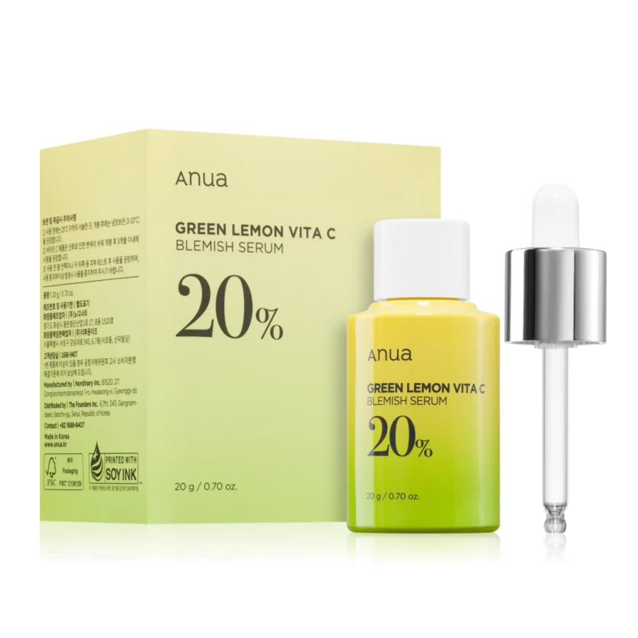 SERUM VITAMINA C 20 VITAMINA E 20GR - ANUA - Adrissa Beauty - Cuidado de la piel