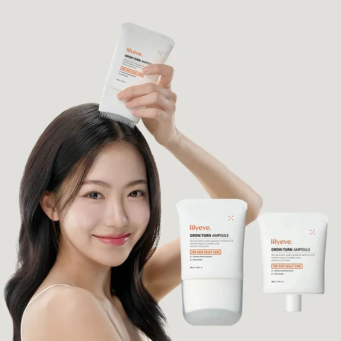SERUM CAPILAR GROW TURN AMPOULE 100ML - LILYEVE - Adrissa Beauty - Cuidado de la piel