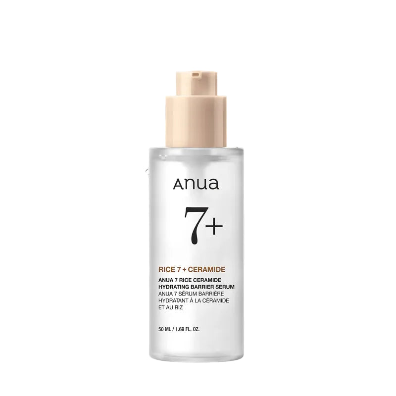 SERUM RICE 7 CERAMIDE HYDRATING BARRIER 50ML - ANUA - Adrissa Beauty - Cuidado de la piel