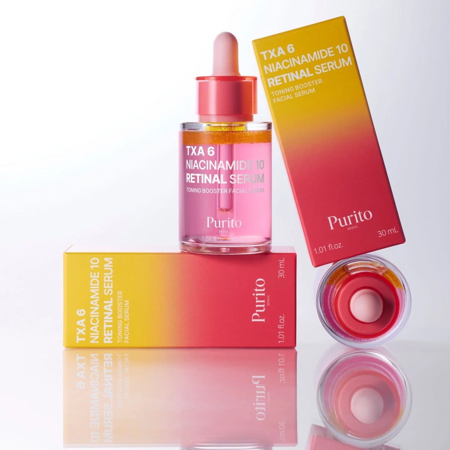 SERUM TXA 6 NIACINAMIDE 10 RETINAL 30ML - PURITO - Adrissa Beauty - Cuidado de la piel