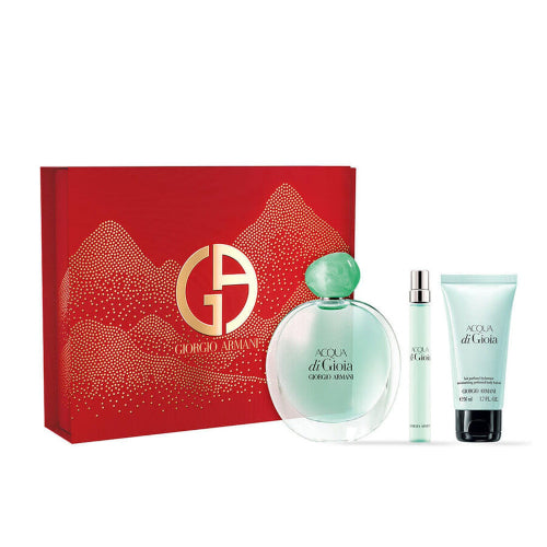 SET ACQUA DI GIOIA EDP 100ML 3PZAS D