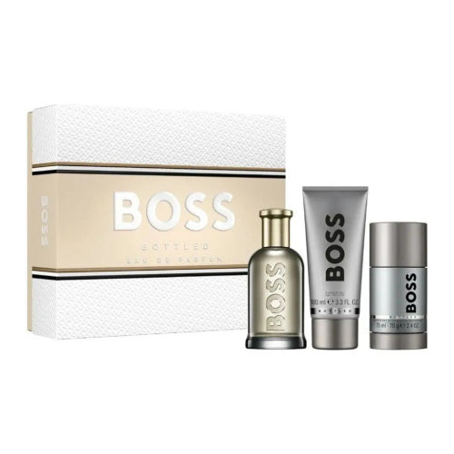 SET BOSS BOTTLED 2025 EDP 100ML 3PZAS C - HUGO BOSS - Adrissa Beauty - Perfumes y colonias