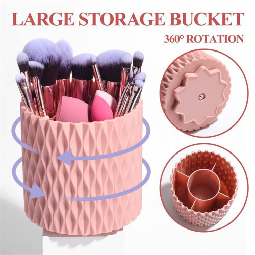 SET BROCHAS ROSA 18PZAS + CASE - BS MALL - Adrissa Beauty - Maquillaje