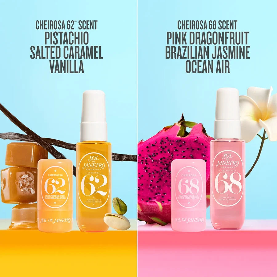 SET CHEIROSA ANYWHERE 4PZAS - SOL DE JANEIRO - Adrissa Beauty - Perfumes y colonias