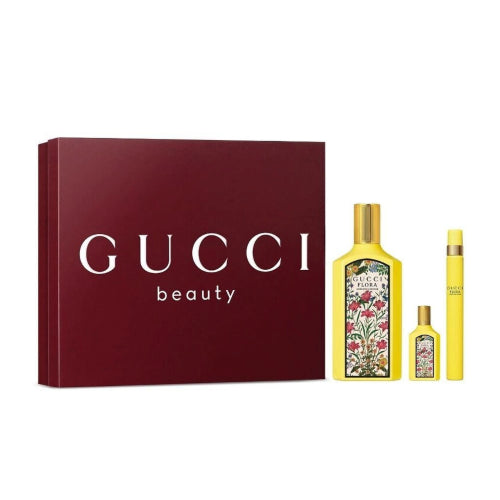 SET GUCCI FLORA GORGEOUS ORCHIRD 3PZAS 100ML D