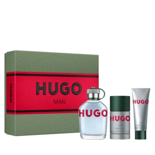 SET HUGO MAN 2025 3PZAS 125ML C - HUGO BOSS - Adrissa Beauty - Perfumes y colonias