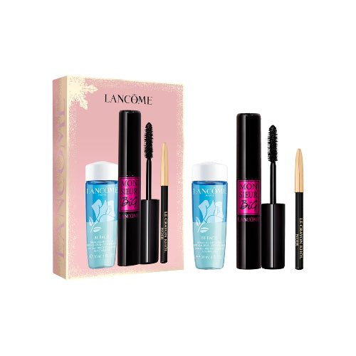 SET MASCARA MONSIEUR BIG 01 BLACK 3PZAS
