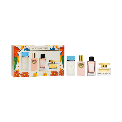 SET MINIATURA DOLCE GABBANA 4PZAS 5ML