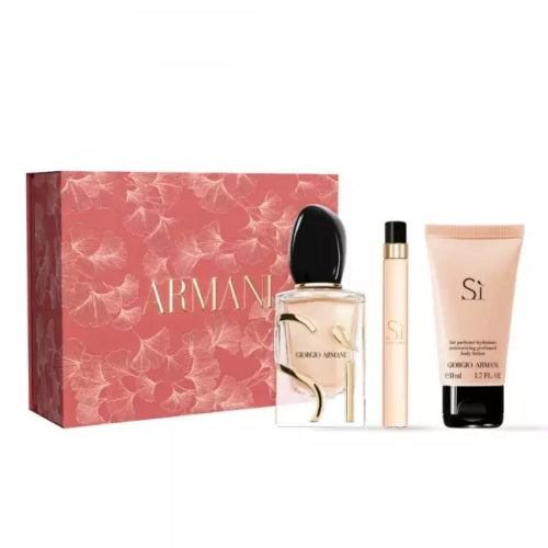 SET SI EDP 50ML 3PZAS D - GIORGIO ARMANI - Adrissa Beauty - Perfumes y colonias