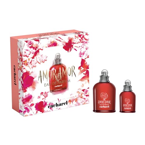 SET AMOR AMOR EDP 2PZAS 100ML D - CACHAREL - Adrissa Beauty - Perfumes y colonias