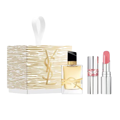 SET MINI LIBRE EDP 7.5ML LOVESHINE LIPSTICK - YVES SAINT LAURENT - Adrissa Beauty - Maquillaje