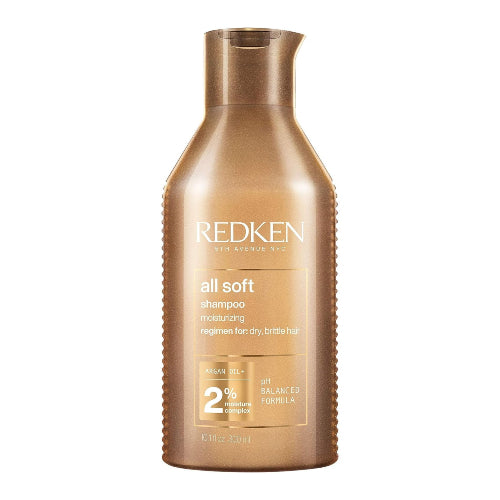 SHAMPOO ALL SOFT ARGAN OIL HIDRATANTE 300ML - REDKEN - Adrissa Beauty - Cuidado capilar