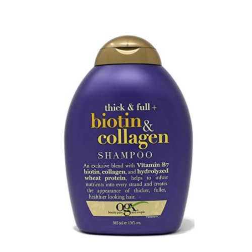 SHAMPOO BIOTIN THICK & FULL 385ML - OGX - Adrissa Beauty - Cuidado capilar