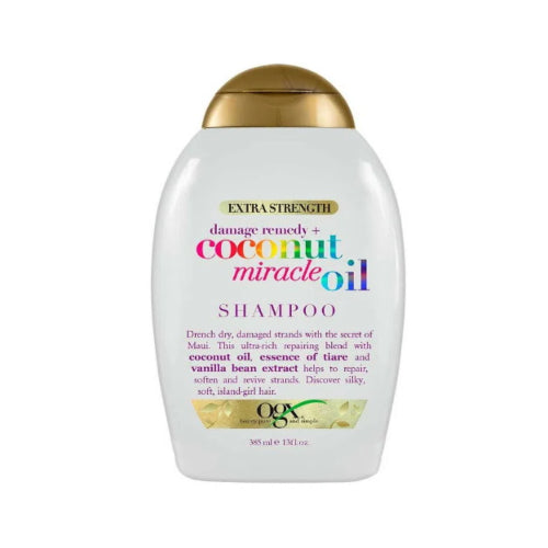 SHAMPOO COCONUT MIRACLE OIL 385ML - OGX - Adrissa Beauty - Cuidado capilar