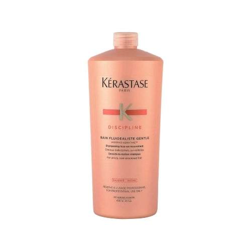 SHAMPOO DISCIPLINE BAIN FLUIDEALISTE GENTLE 1000ML - KERASTASE - Adrissa Beauty - Cuidado capilar