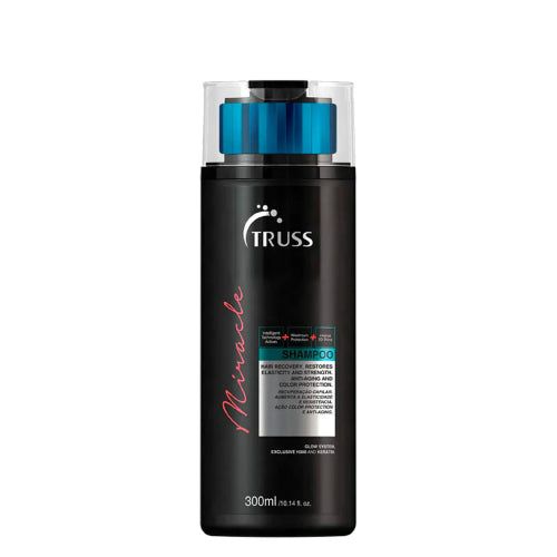 SHAMPOO MIRACLE RECUPERACION CAPILAR 300ML - TRUSS - Adrissa Beauty - Cuidado capilar