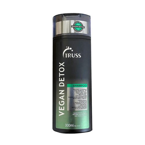 SHAMPOO VEGAN DETOX LIMPIEZA SUAVE 300ML - TRUSS - Adrissa Beauty - Cuidado capilar