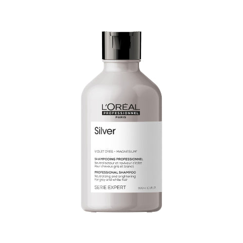 SHAMPOO SILVER VIOLET DYES MAGNESIUM 300ML - LOREAL PROFESSIONNEL - Adrissa Beauty - Cuidado capilar