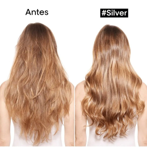 SHAMPOO SILVER VIOLET DYES MAGNESIUM 300ML - LOREAL PROFESSIONNEL - Adrissa Beauty - Cuidado capilar