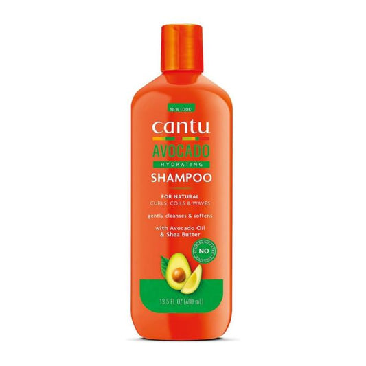 SHAMPOO AVOCADO HYDRATING CURLS 400ML - CANTU - Adrissa Beauty - Cuidado capilar