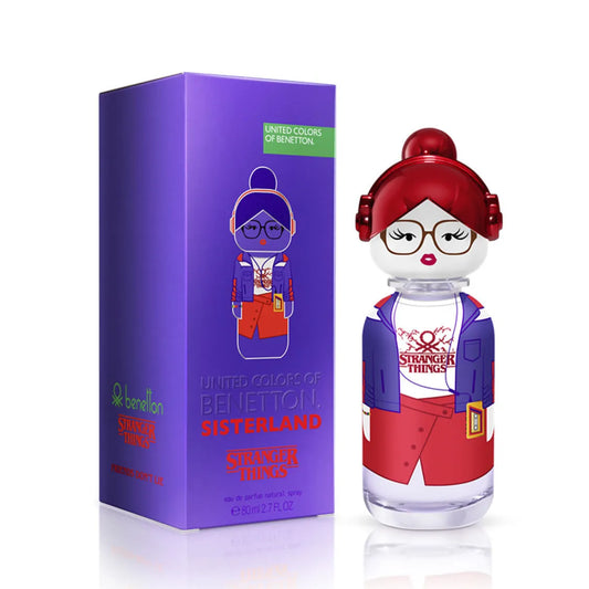 SISTERLAND STRANGER THINGS EDP 80ML D - BENETTON - Adrissa Beauty - Perfumes y colonias