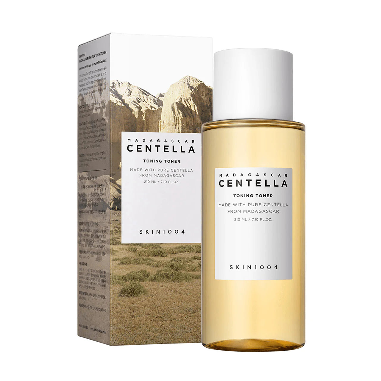 TONICO MADAGASCAR CENTELLA TONING TONER 210ML - SKIN1004 - Adrissa Beauty - Cuidado de la piel