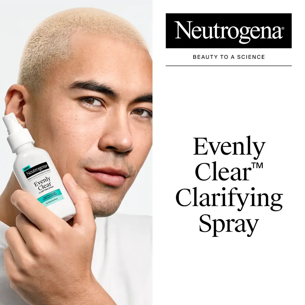 SPRAY DESPIGMENTANTE ACNE EVENLY CLEAR 118ML - NEUTROGENA - Adrissa Beauty - Cuidado de la piel